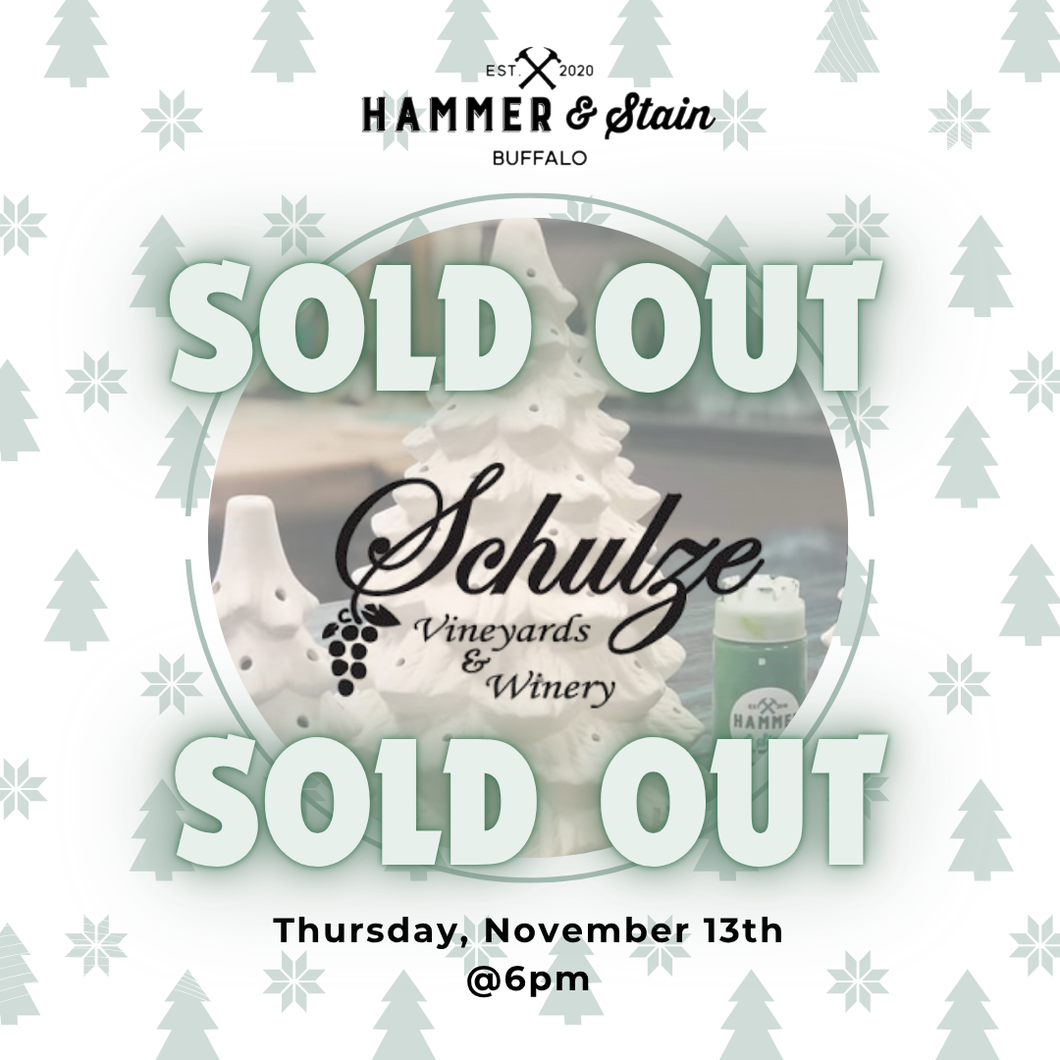 11/13/25 @ 6pm Schulze Paint & Sip