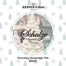12/11/25 @ 6pm Schulze Paint & Sip