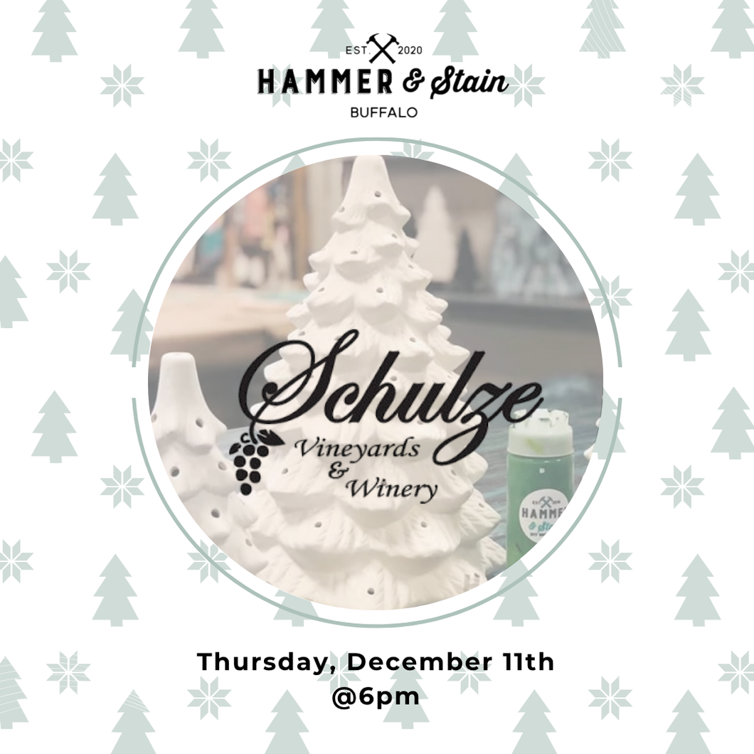 12/11/25 @ 6pm Schulze Paint & Sip