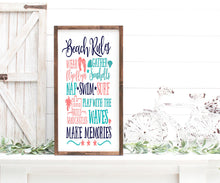 Summertime Collection - Framed Sign