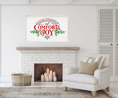 Holiday Collection - Large Framed Sign
