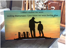 Father's Day Collection - Timber Silhouette Picture