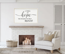 Holiday Collection - Large Framed Sign