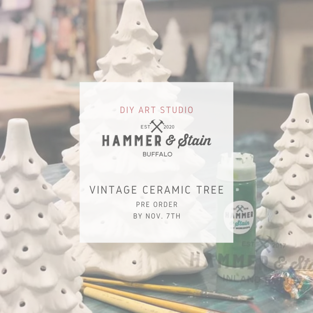 Ceramic Vintage Christmas Tree – Hammer & Stain Mobile