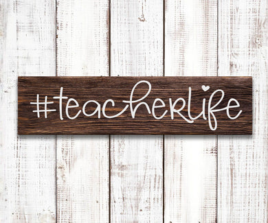 Teacher Appreciation - Planks