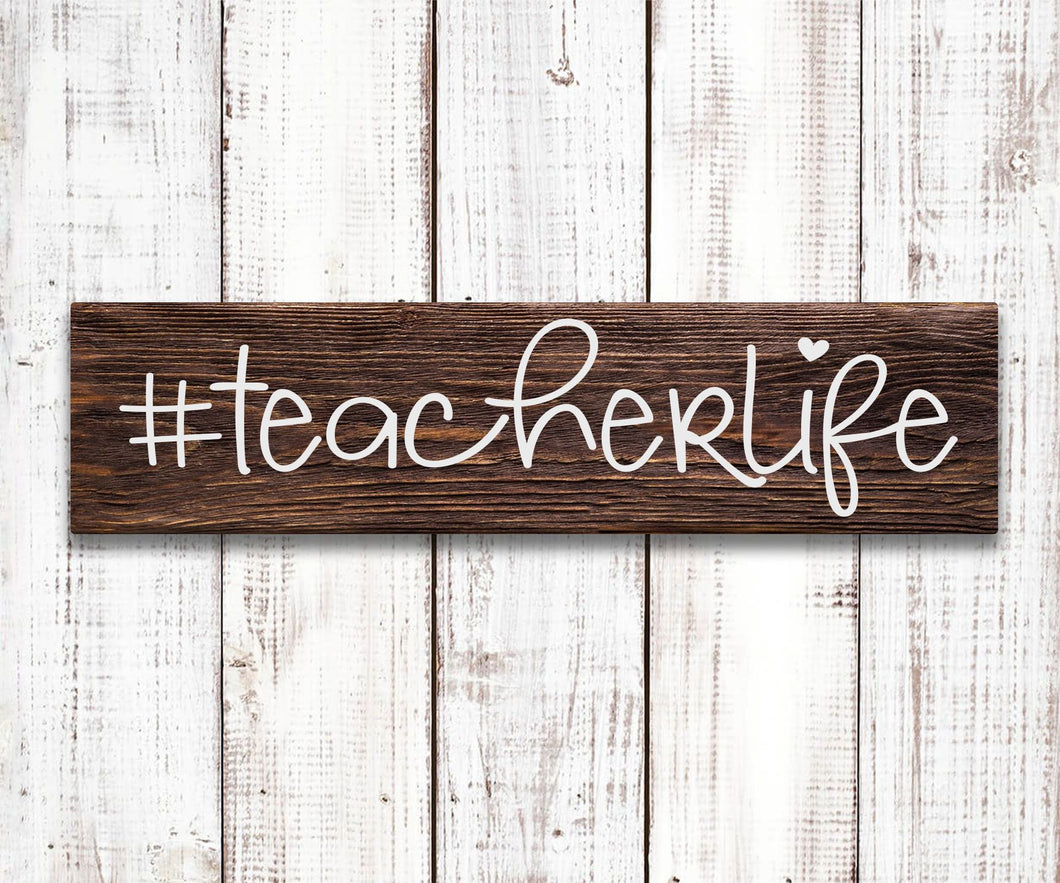 Teacher Appreciation - Planks