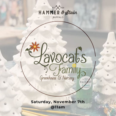11/7/26 @ 11am Lavocat's Greenhouse Vintage Ceramic Trees