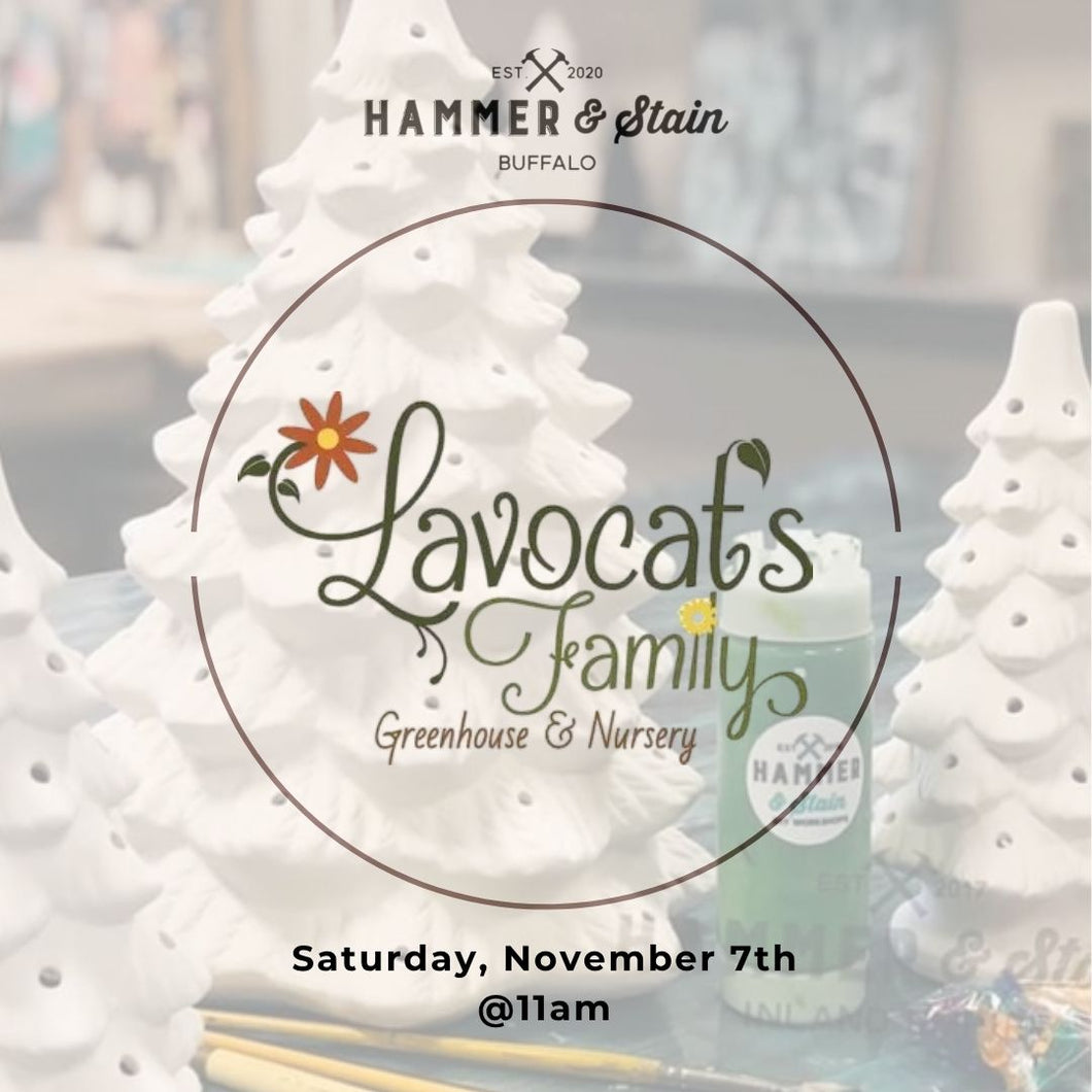 11/7/26 @ 11am Lavocat's Greenhouse Vintage Ceramic Trees
