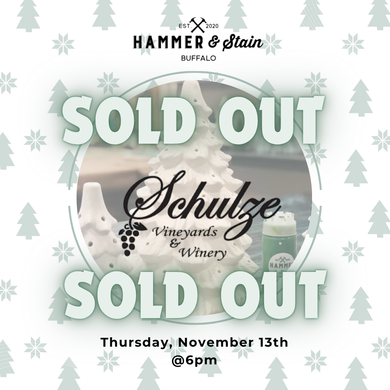 11/13/25 @ 6pm Schulze Paint & Sip