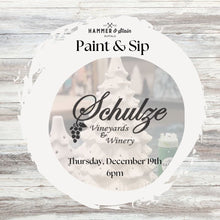 12/19/24 @ 6pm Schulze Paint & Sip