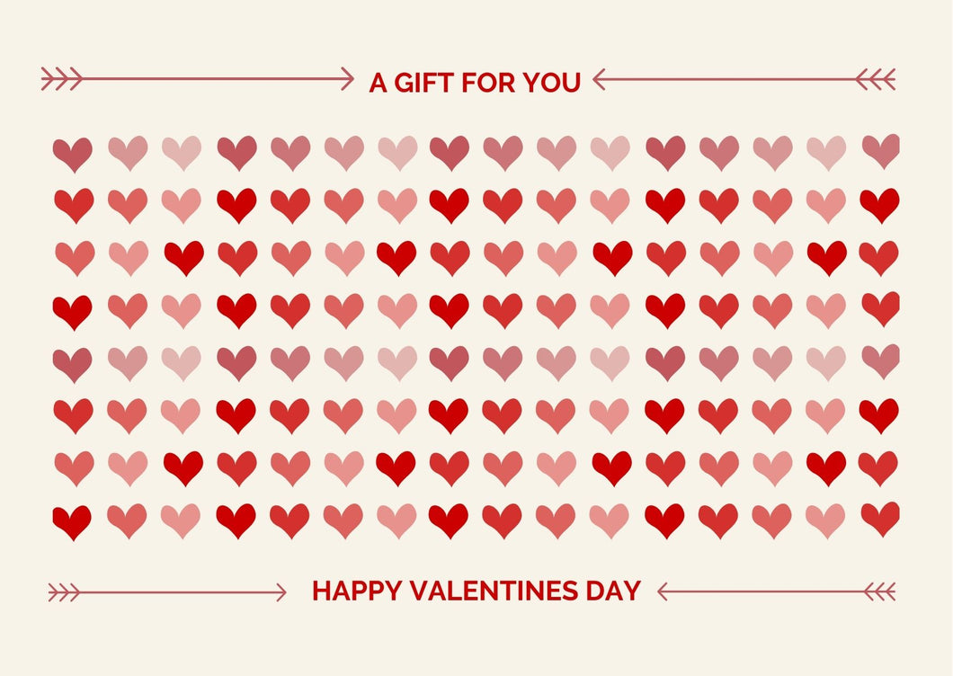 Gift Card - Valentine's Day
